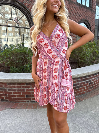 Yasmin Floral Mini Dress FINAL SALE