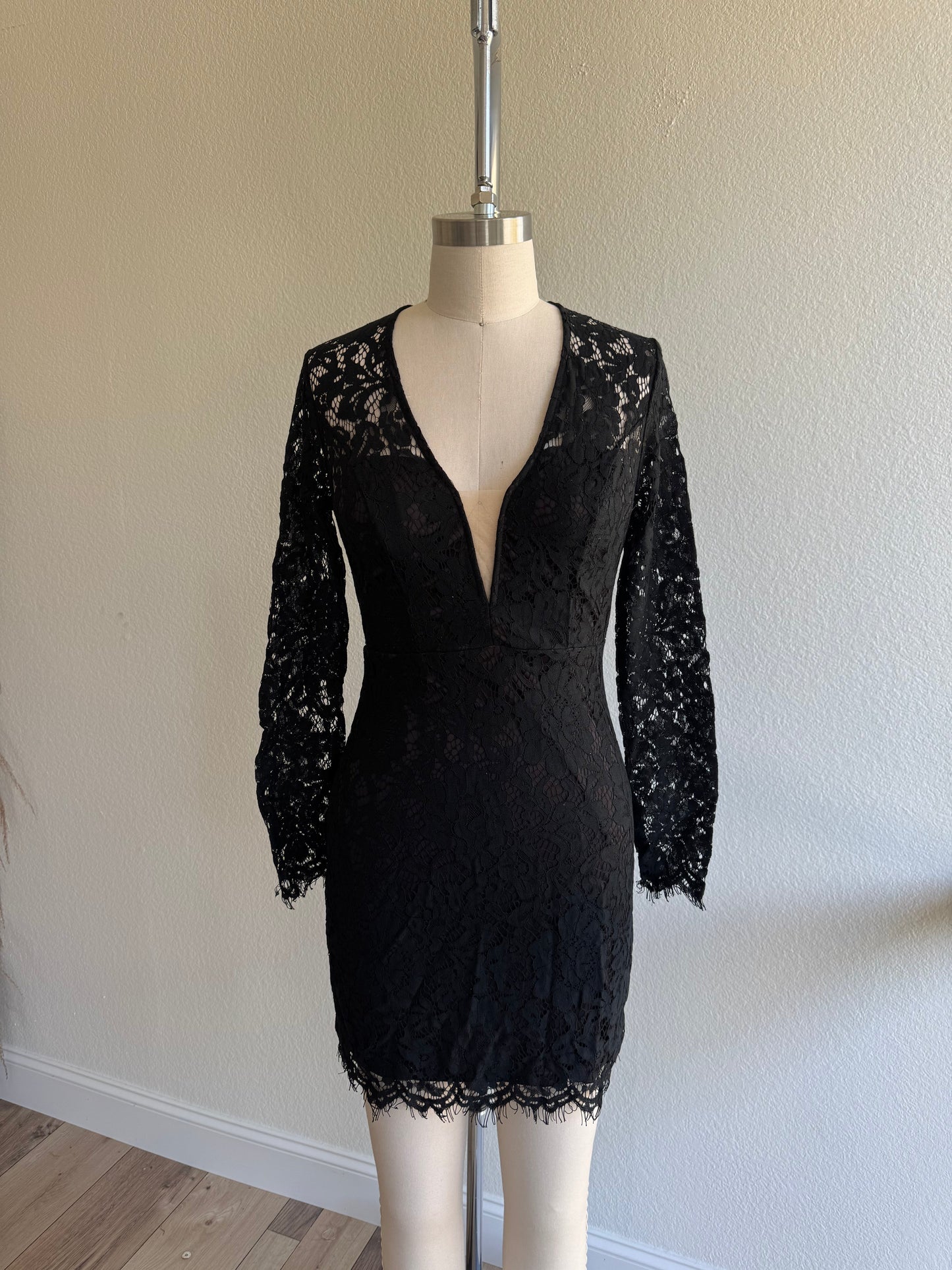 So Romantic Lace Mini Dress FINAL SALE