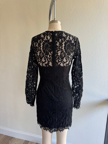 So Romantic Lace Mini Dress FINAL SALE