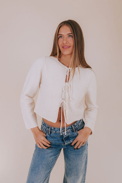 Tie It In A Bow Cardigan