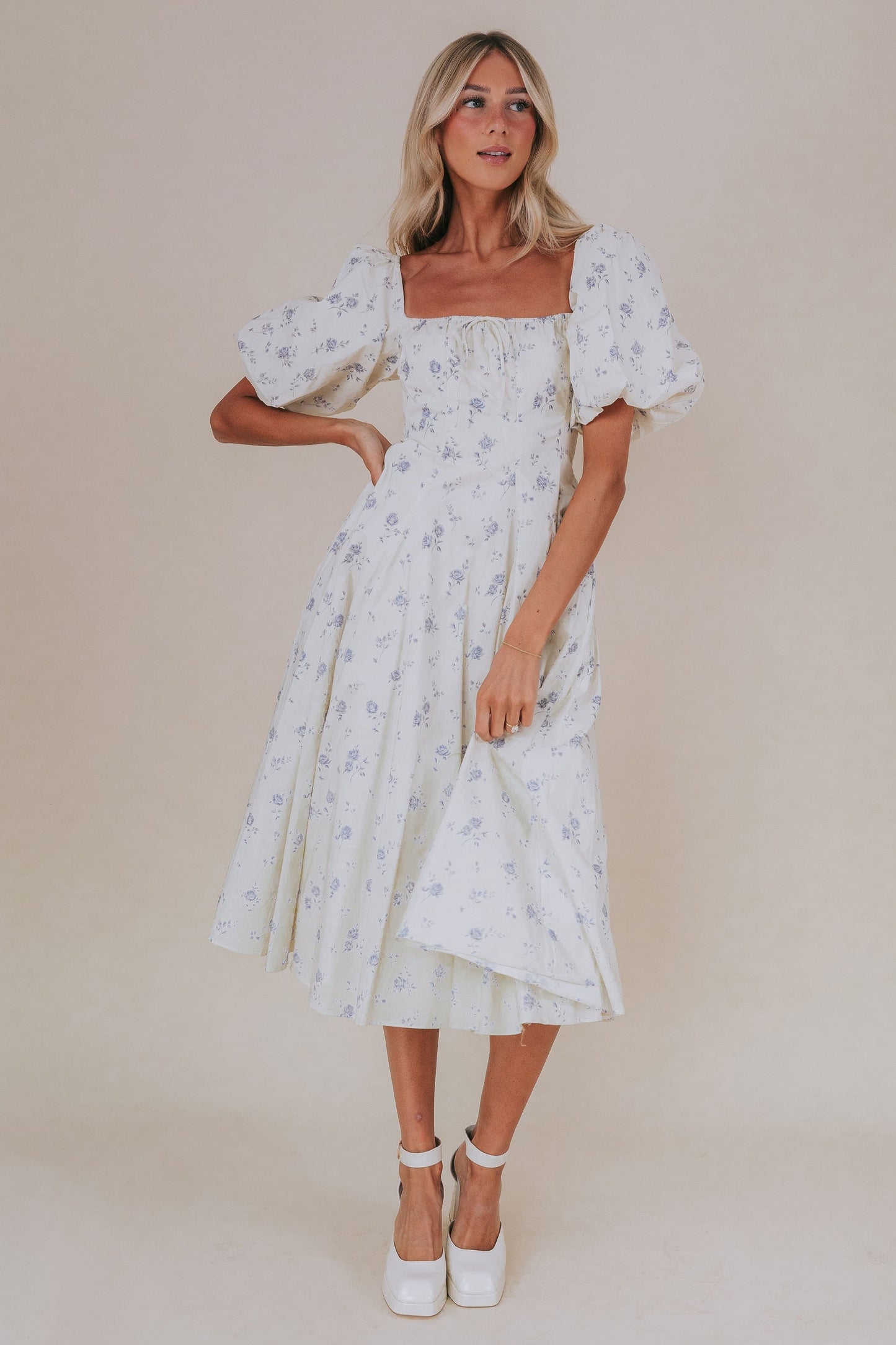 Polite And Polished Dress
