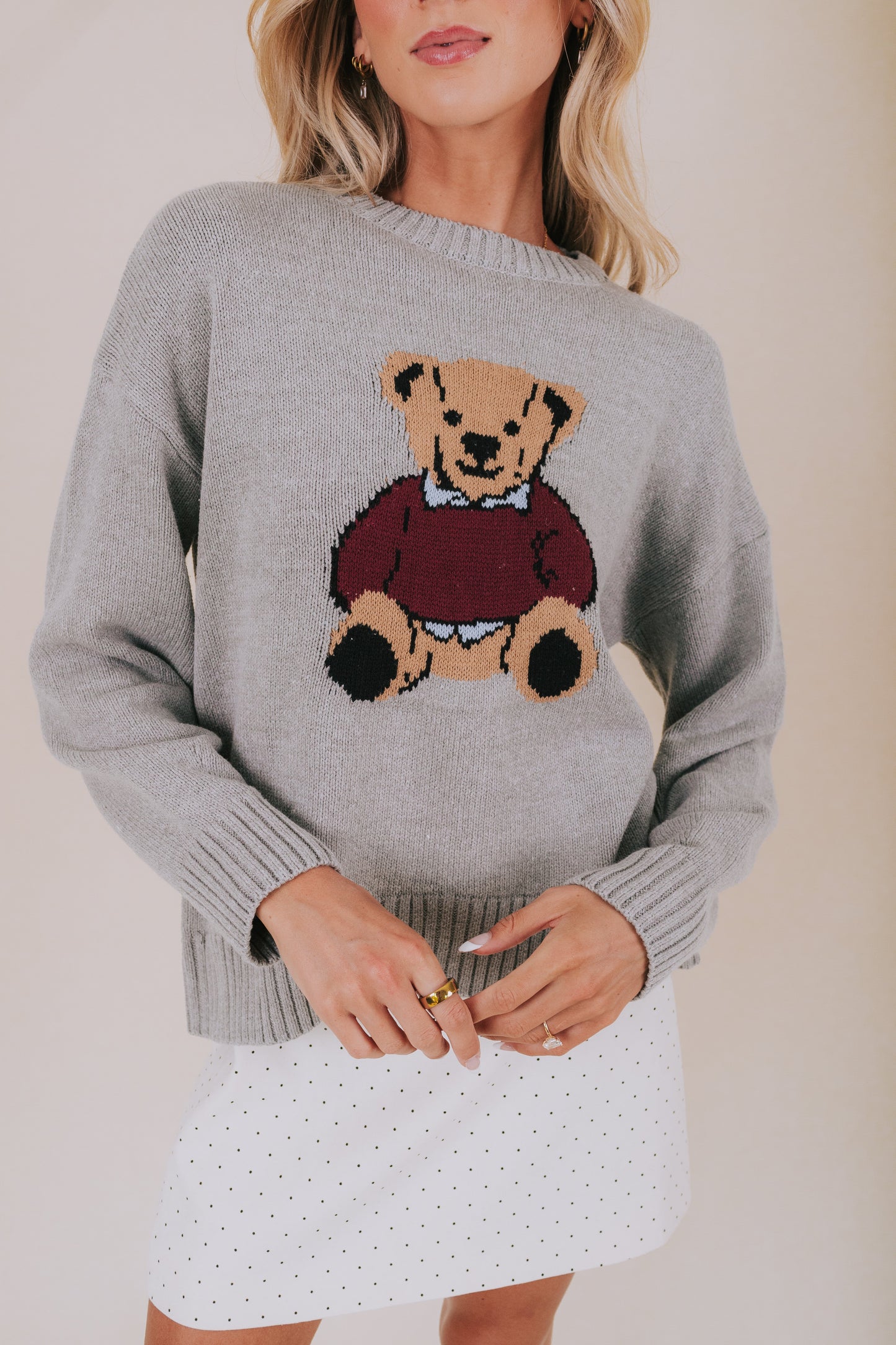 Sophisticated Teddy Bear Sweater