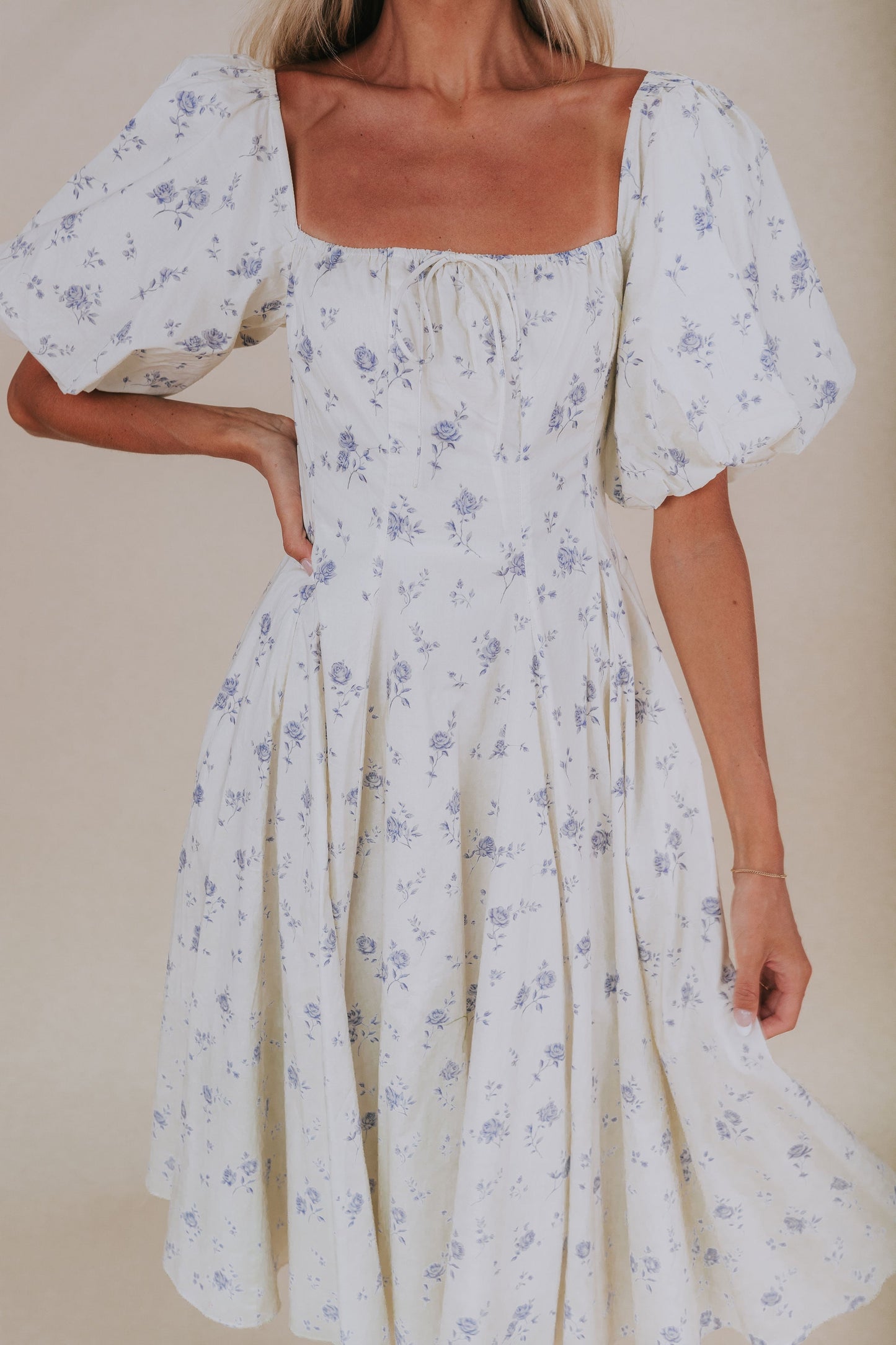 Polite And Polished Dress