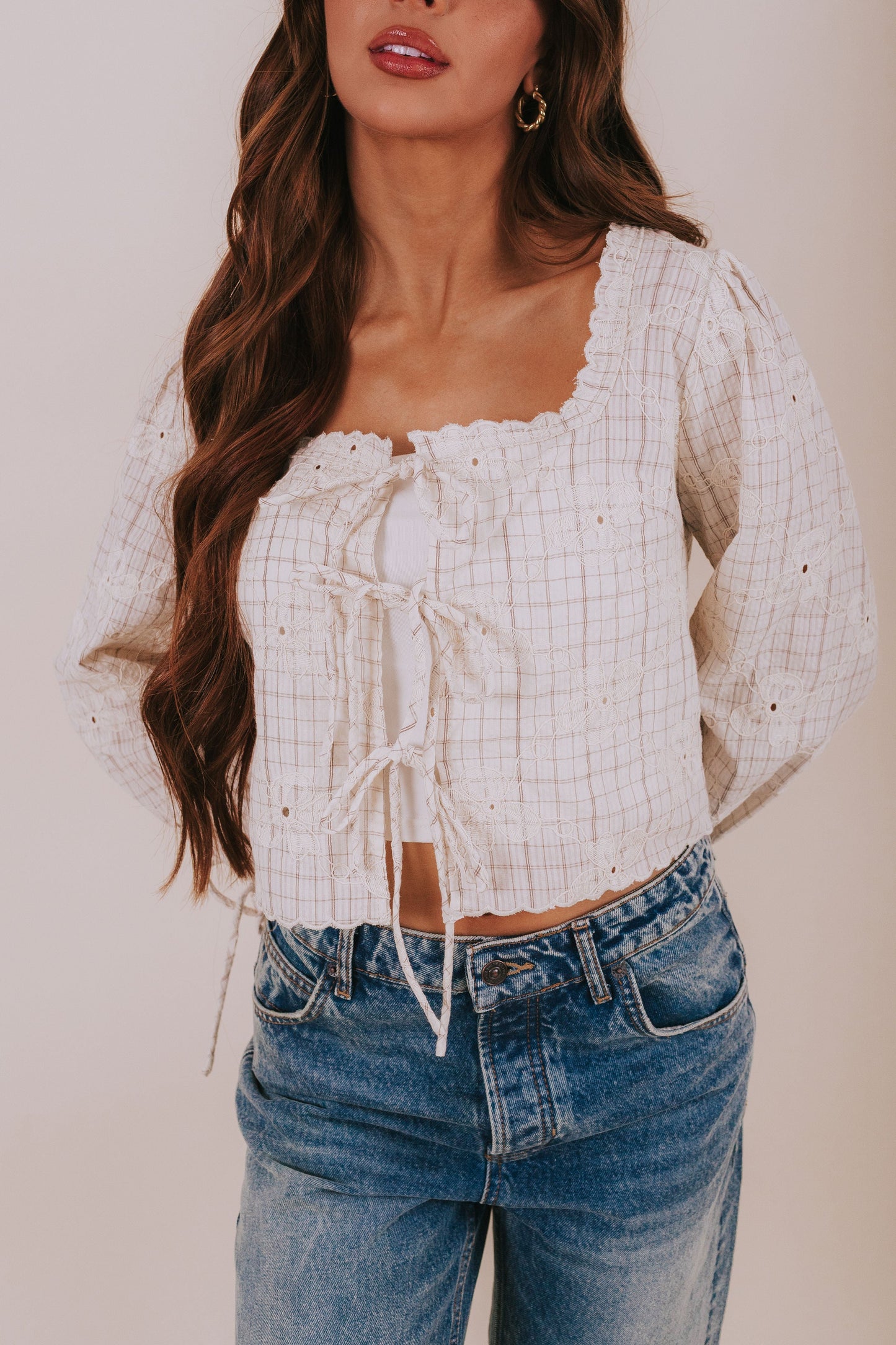 Rustic Bloom Top