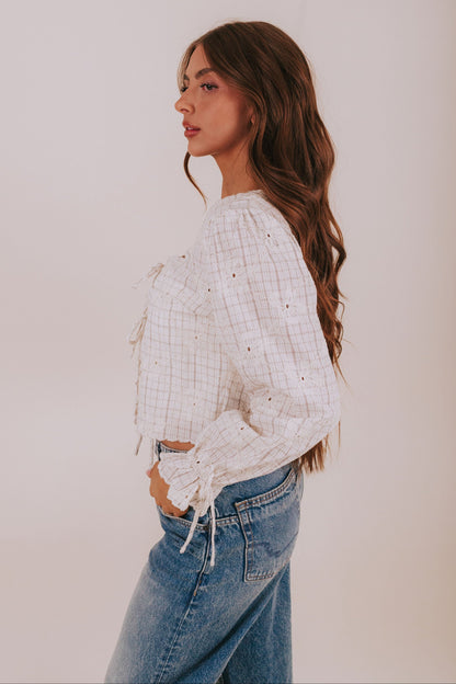 Rustic Bloom Top