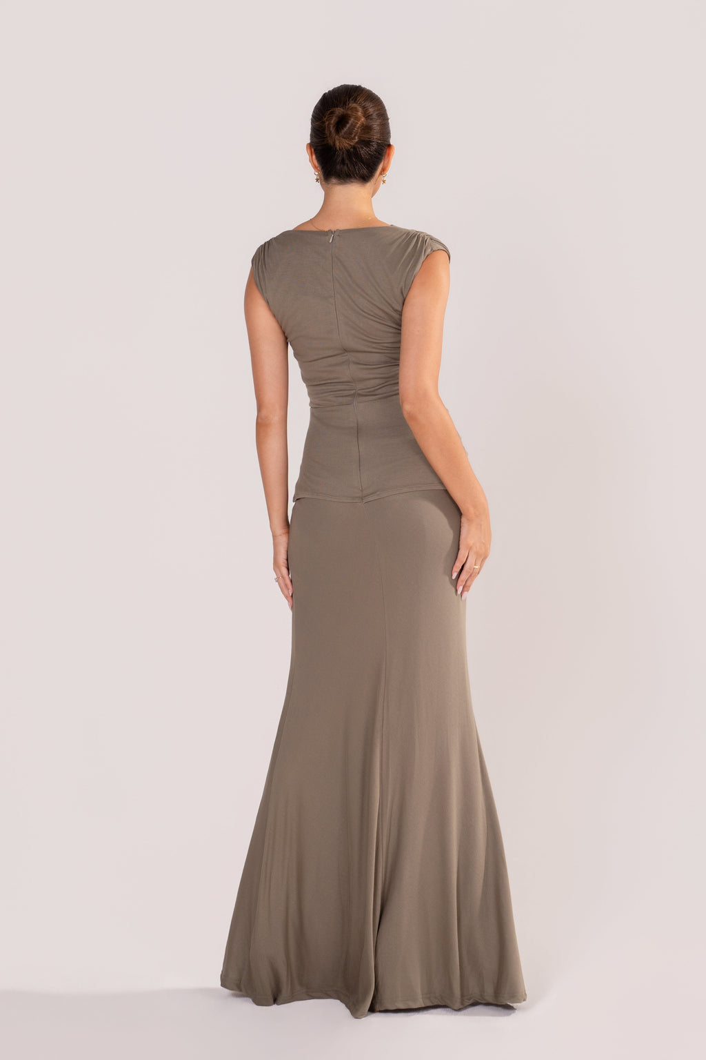 Sanna Dusty Sage Evening Gown