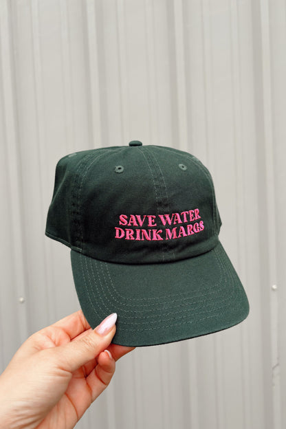 Save Water Drink Margs Baseball Cap