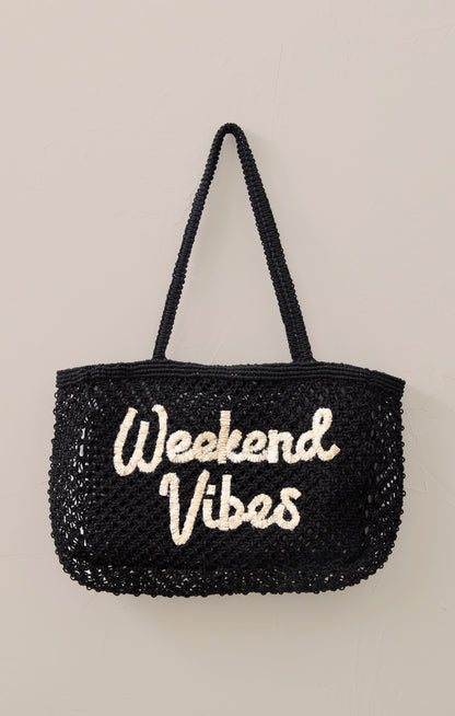 Woven Jute Tote Bag