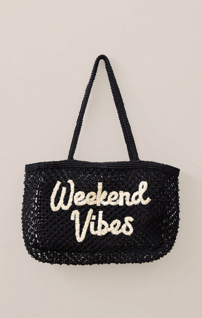 Woven Jute Tote Bag