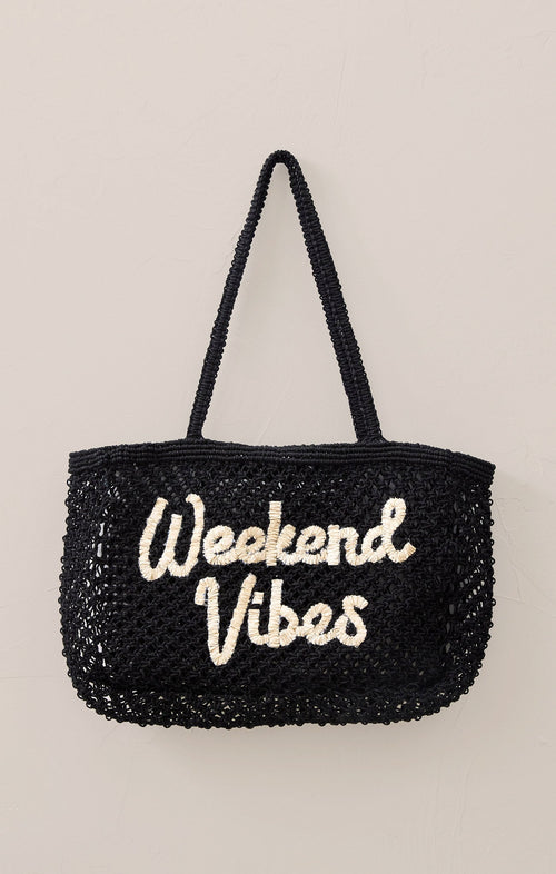Woven Jute Tote Bag