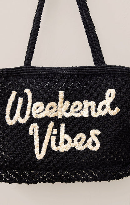 Woven Jute Tote Bag
