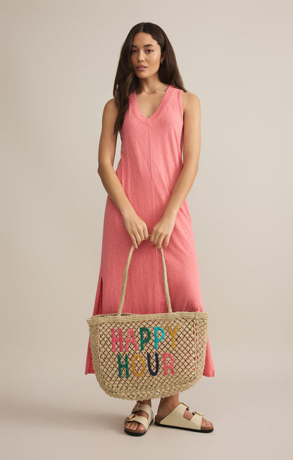 Woven Jute Tote Bag