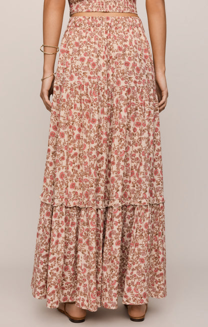Mora Floral Maxi Skirt