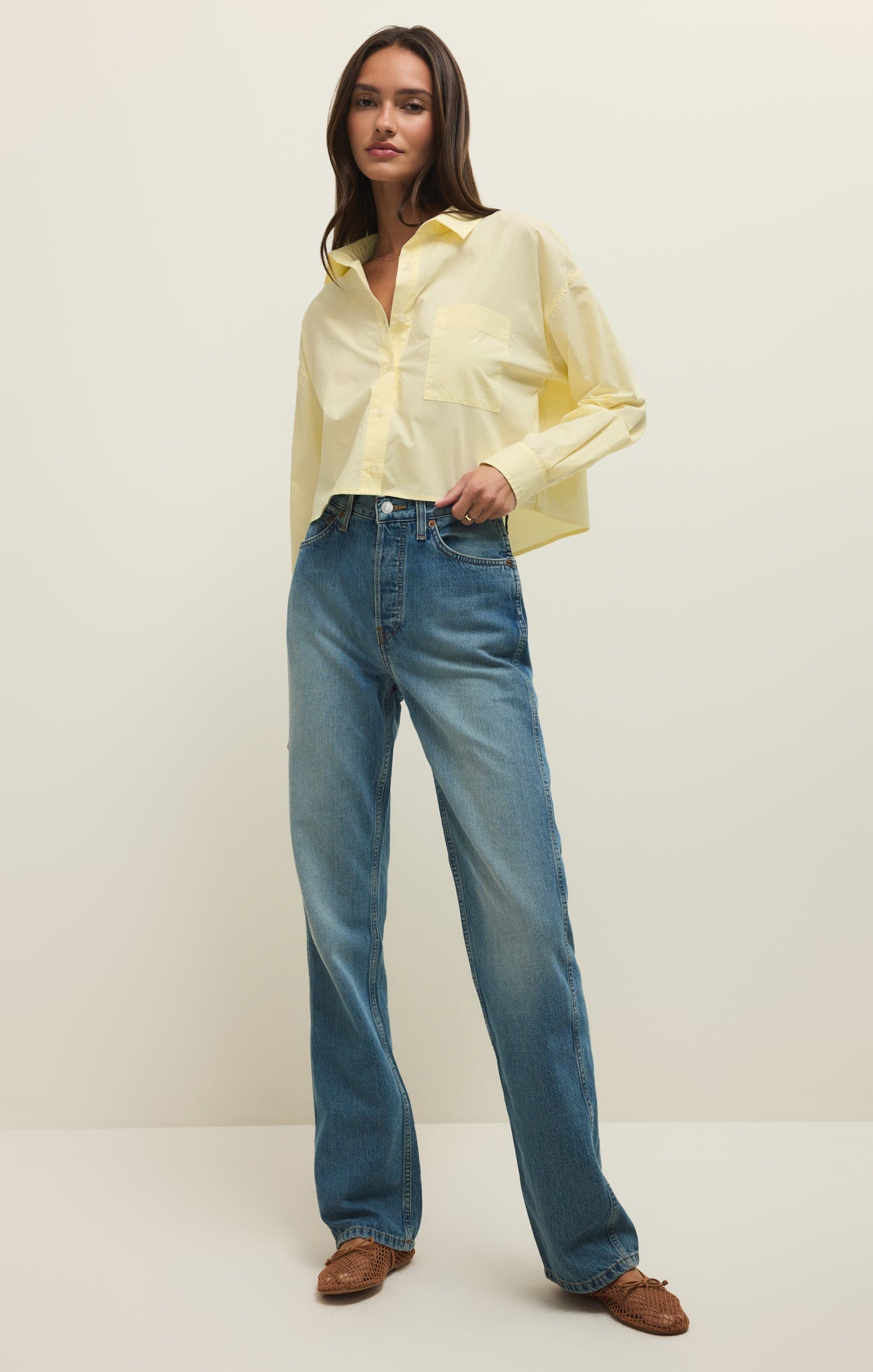 Lisette Poplin Top