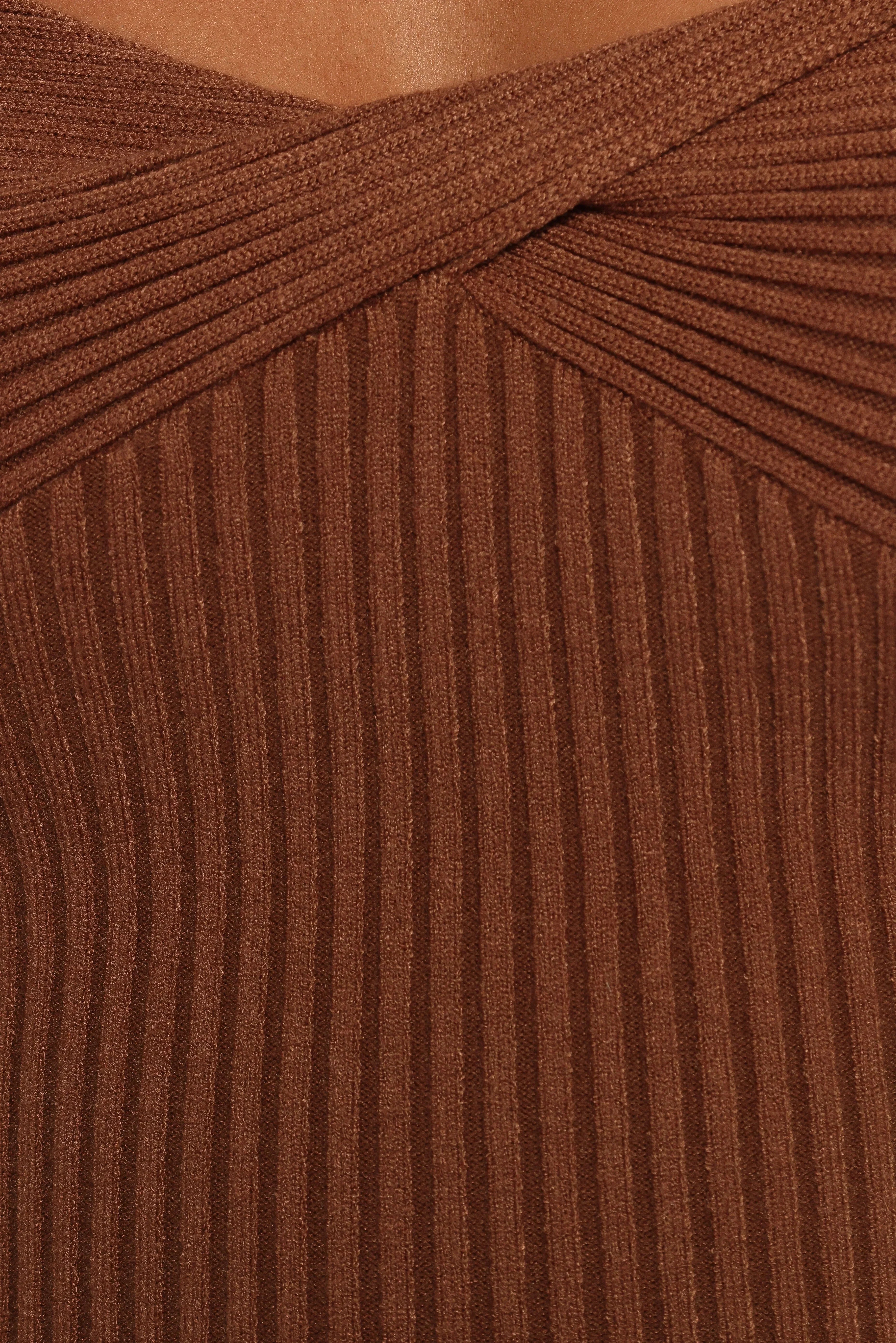 Akopo Long Sleeve Top - Cognac