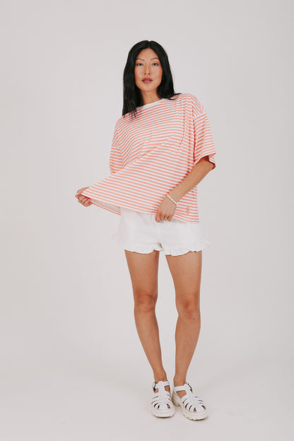 FREE PEOPLE - Tackle Printed Tee