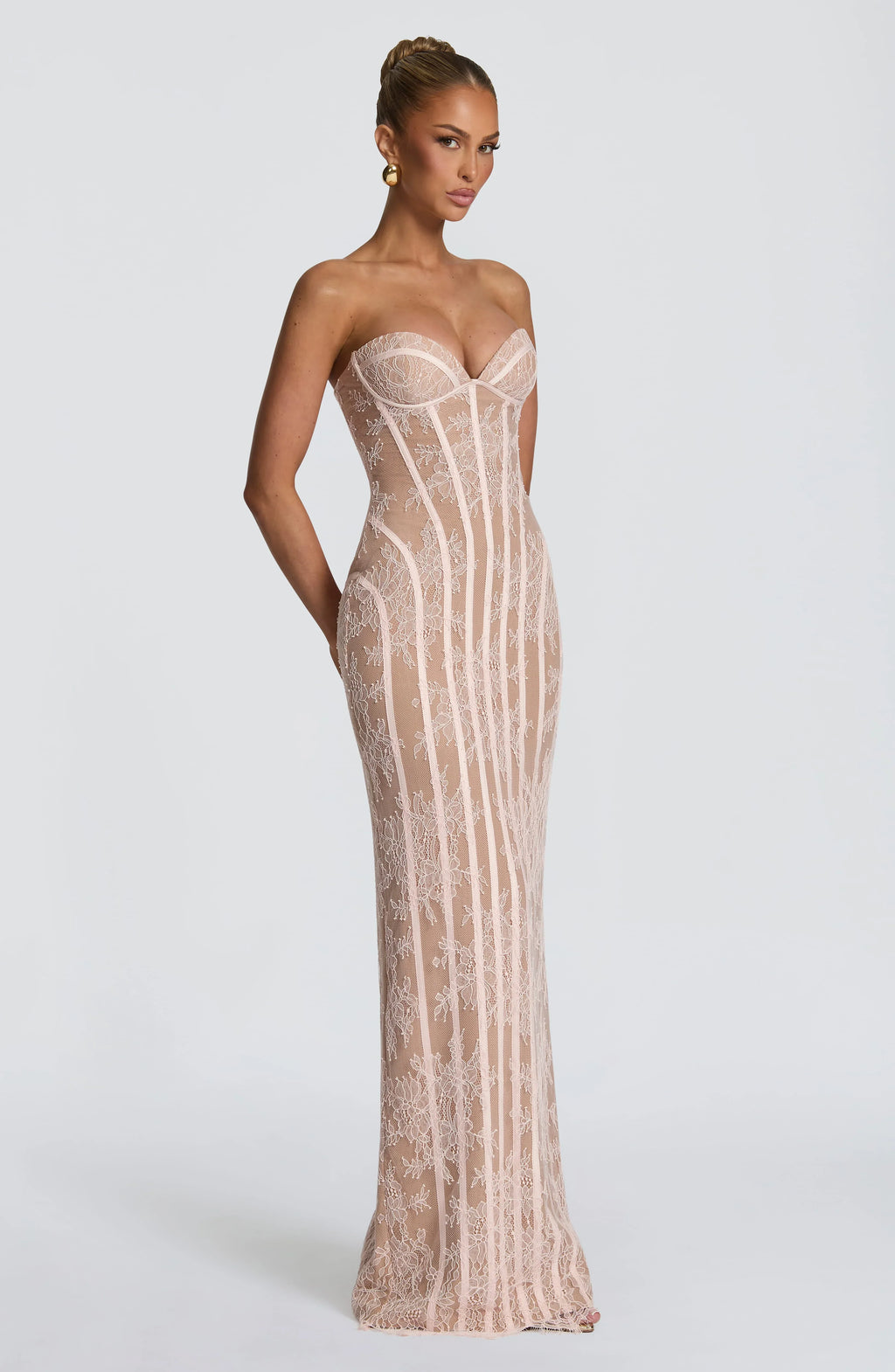 Sian Maxi Dress - Blush