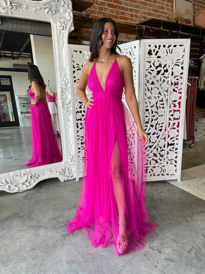Love Spell Gown (Fuchsia)