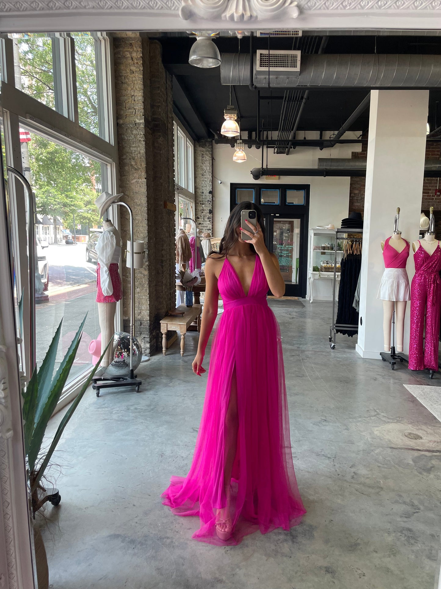 Love Spell Gown (Fuchsia)