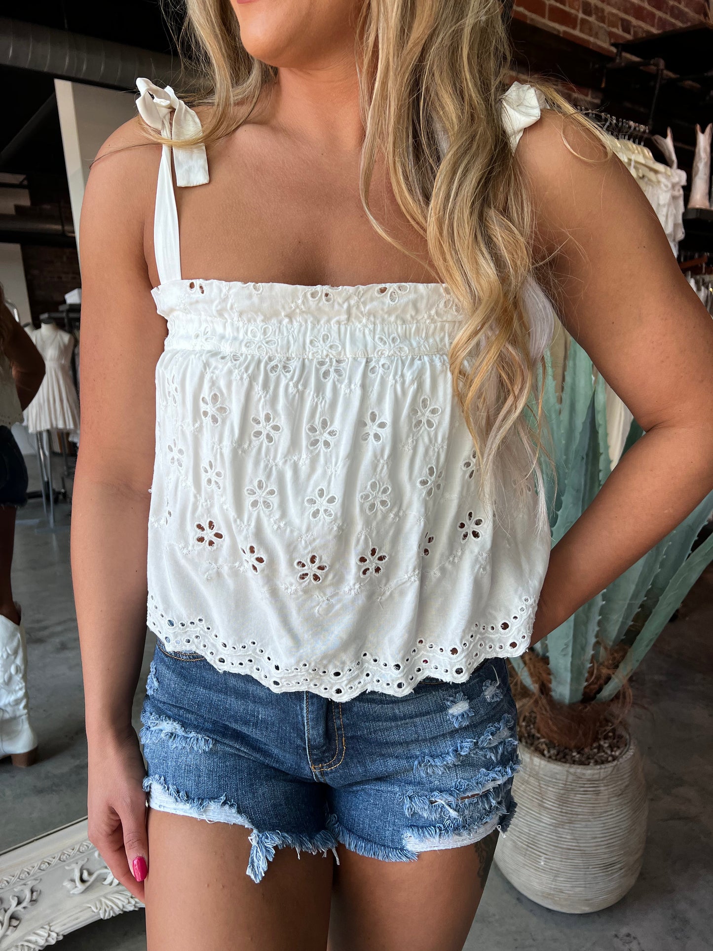 Endless Lace Tank Top FINAL SALE