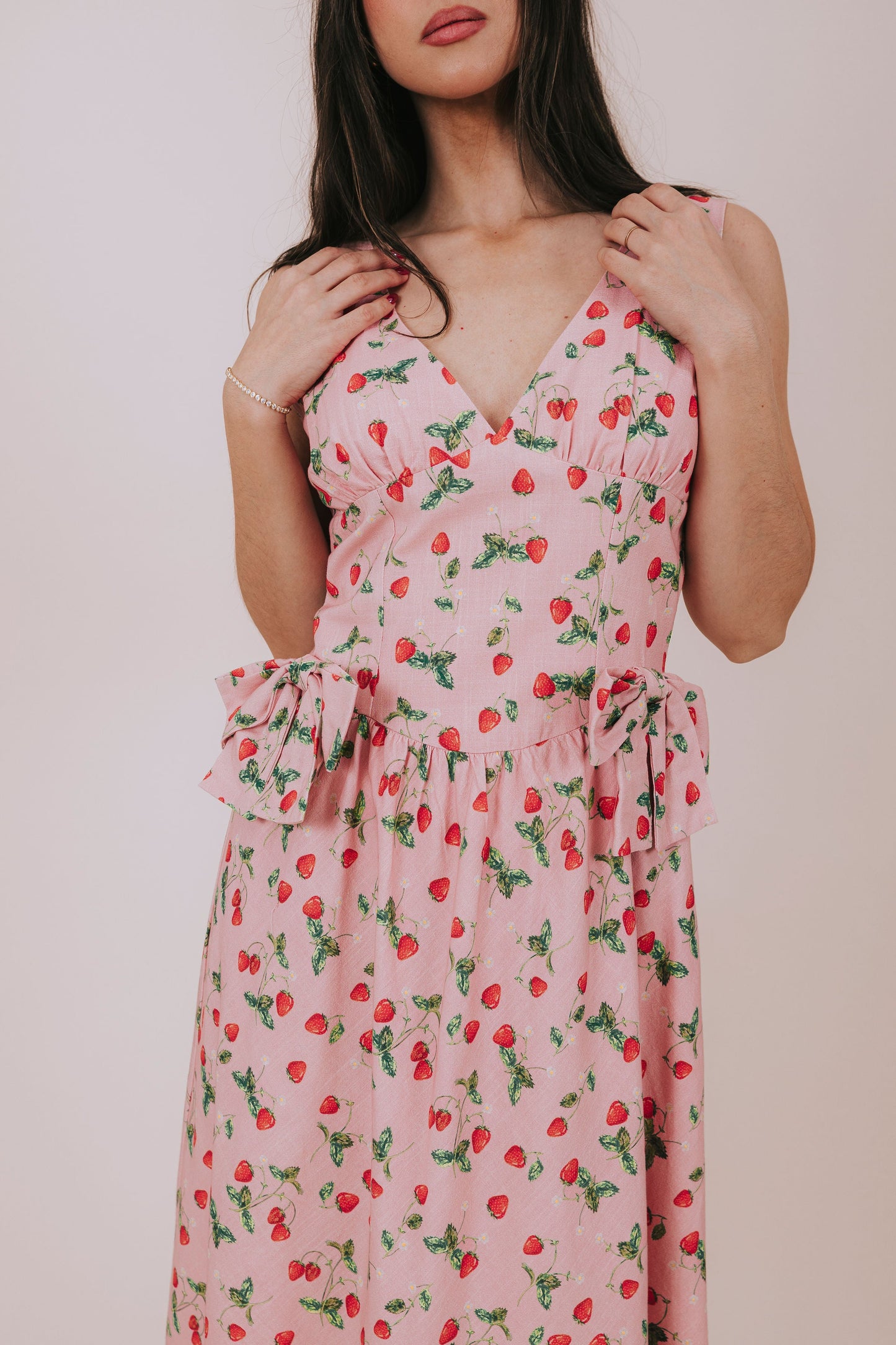 Strawberry Sunrise Dress