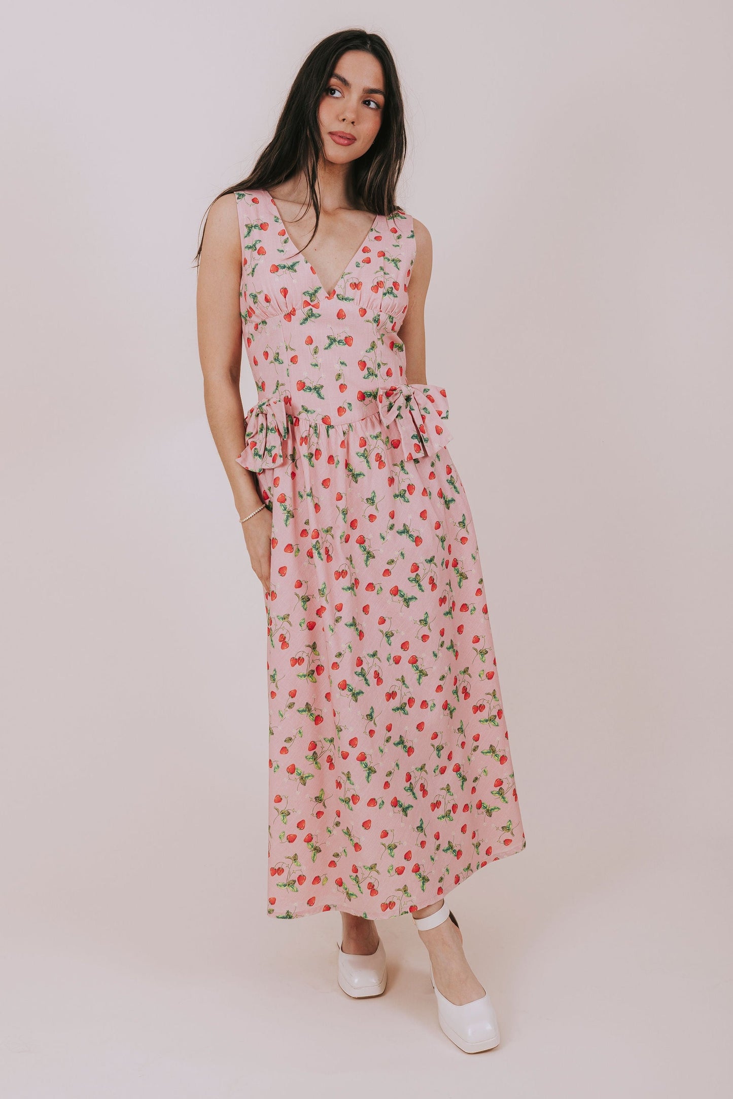 Strawberry Sunrise Dress