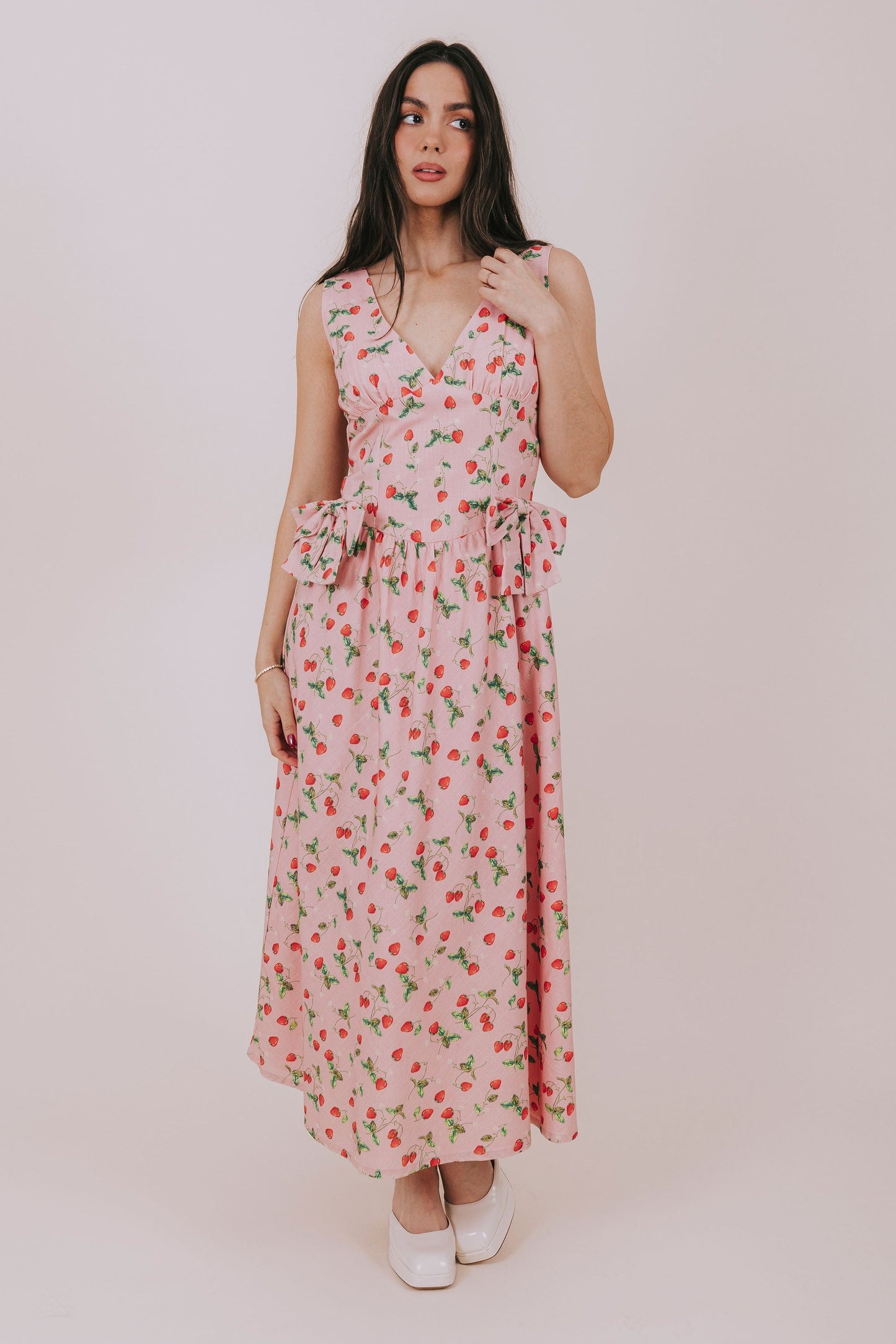 Strawberry Sunrise Dress