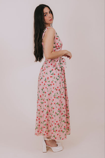 Strawberry Sunrise Dress