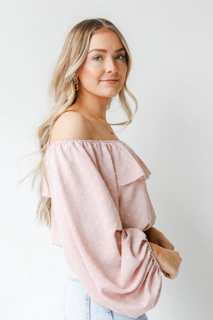 Always Us Swiss Dot Blouse