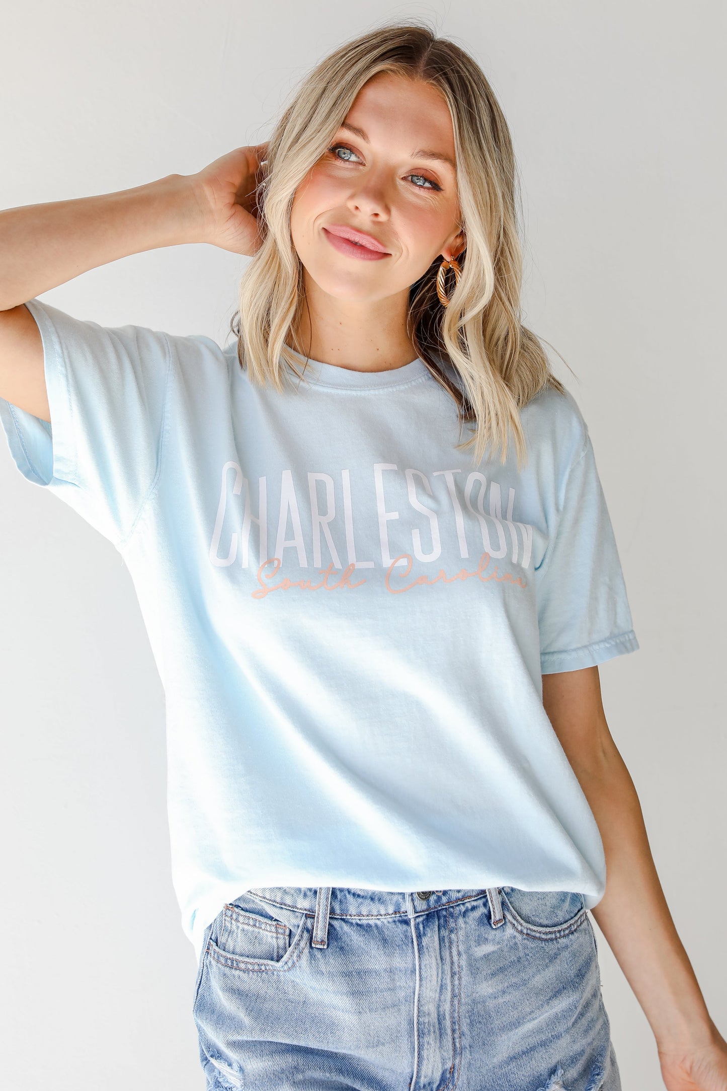 Charleston South Carolina Script Tee
