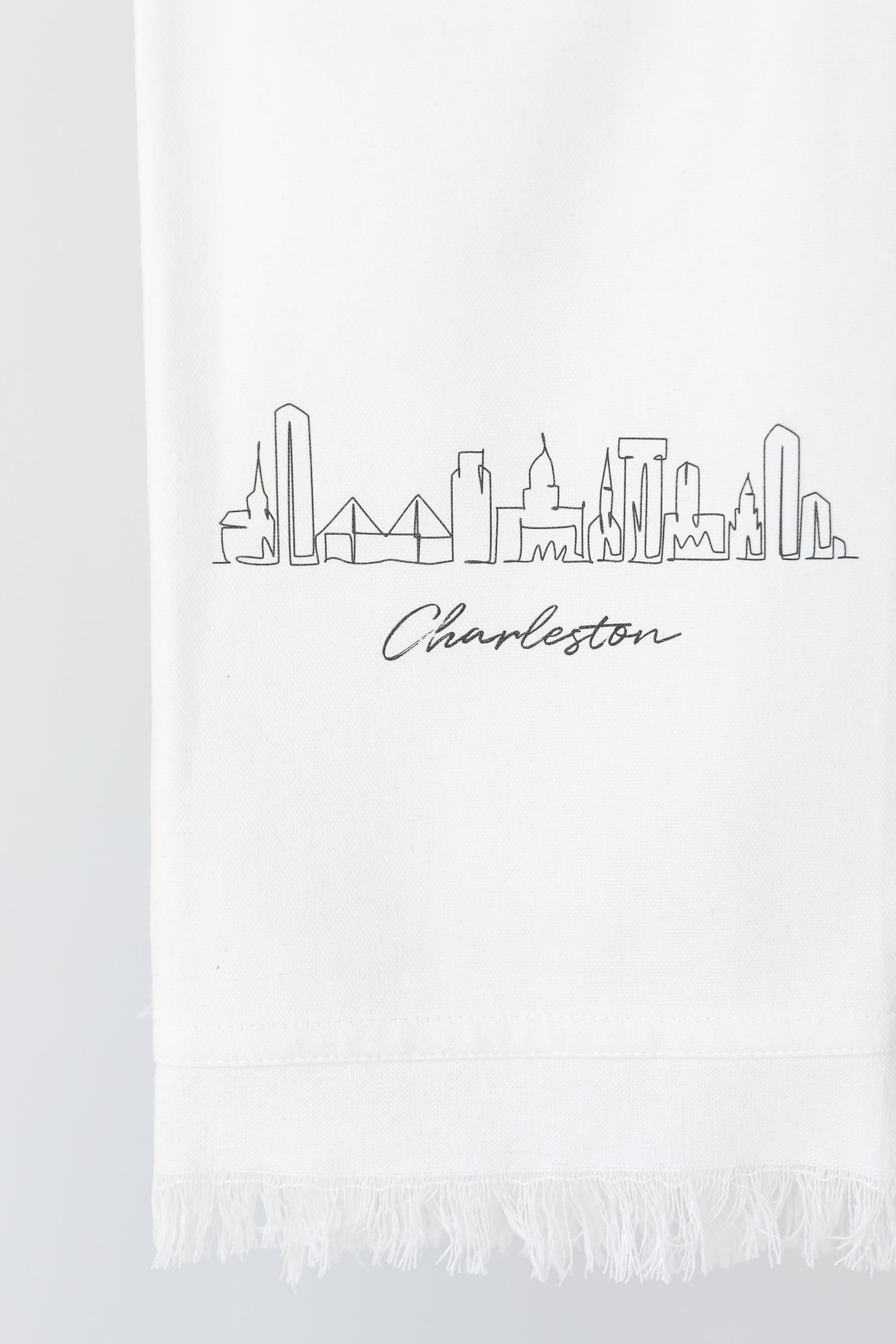 Charleston City Scape Hand Towel