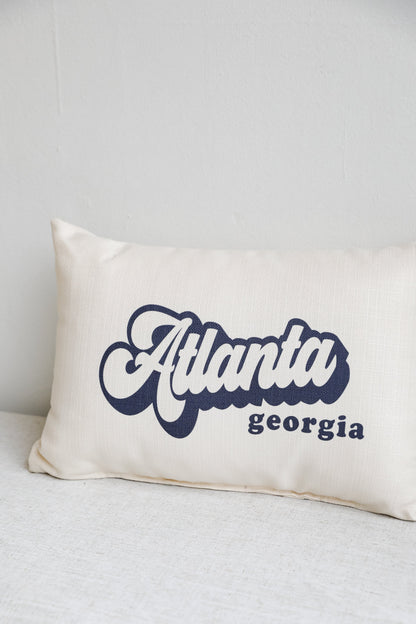 Atlanta Georgia Pillow