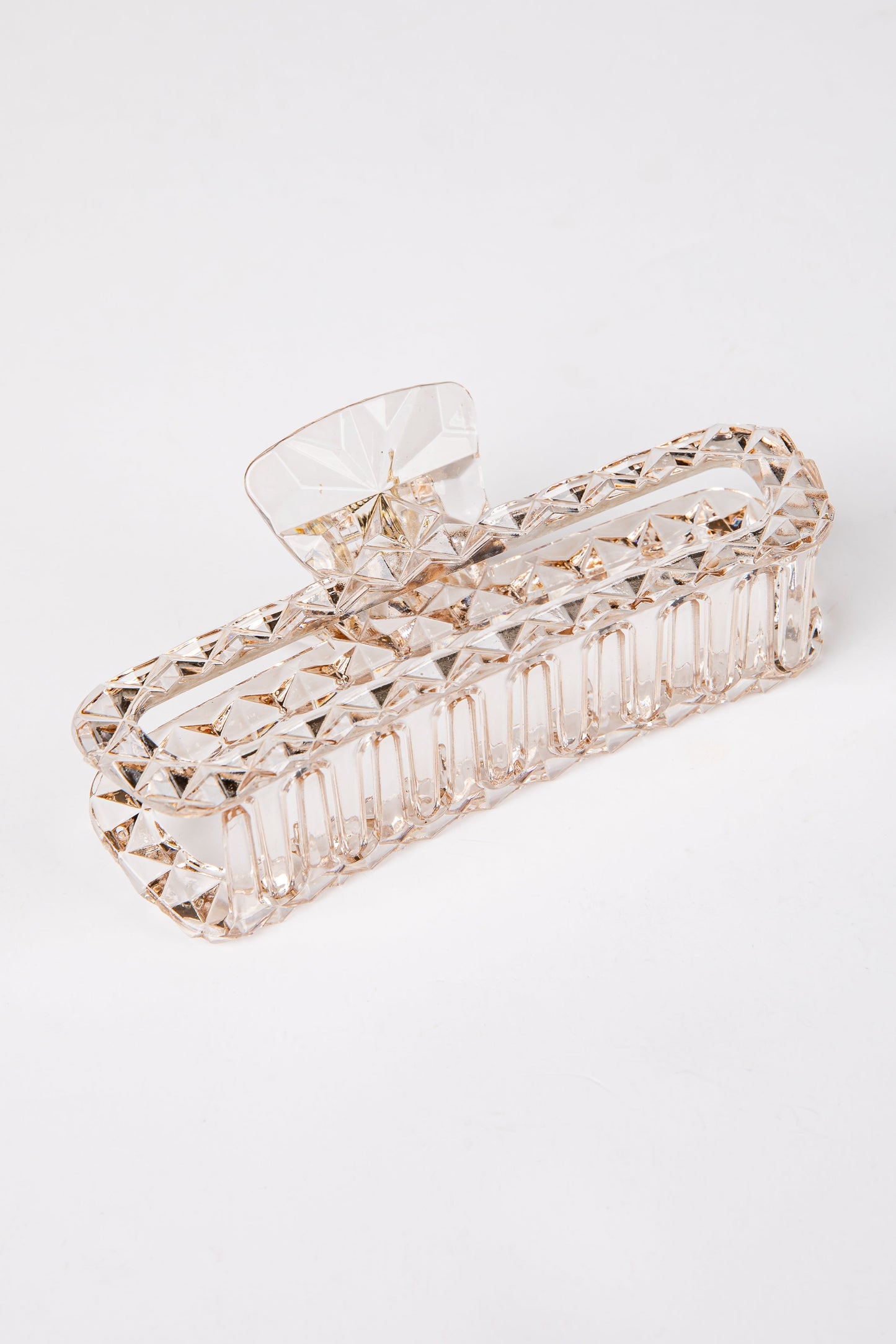 Crystal Clear Moment Natural Claw Clip