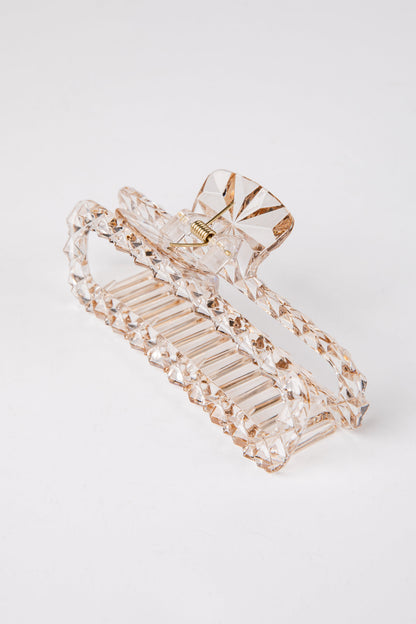Crystal Clear Moment Natural Claw Clip