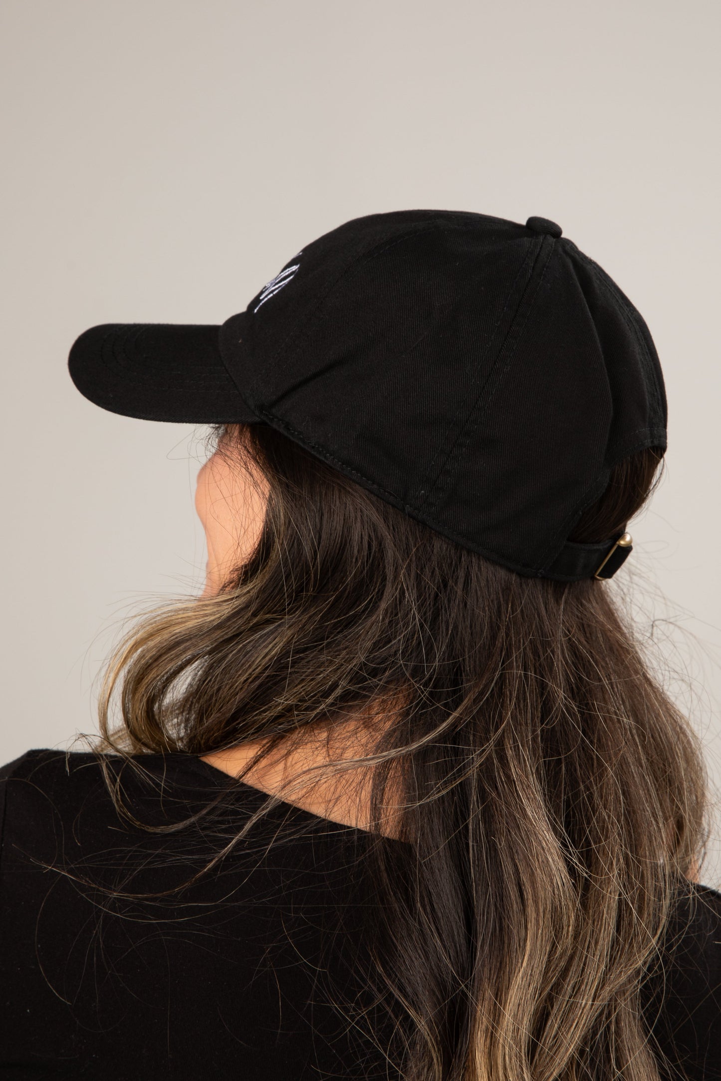 Black East Hall Script Hat