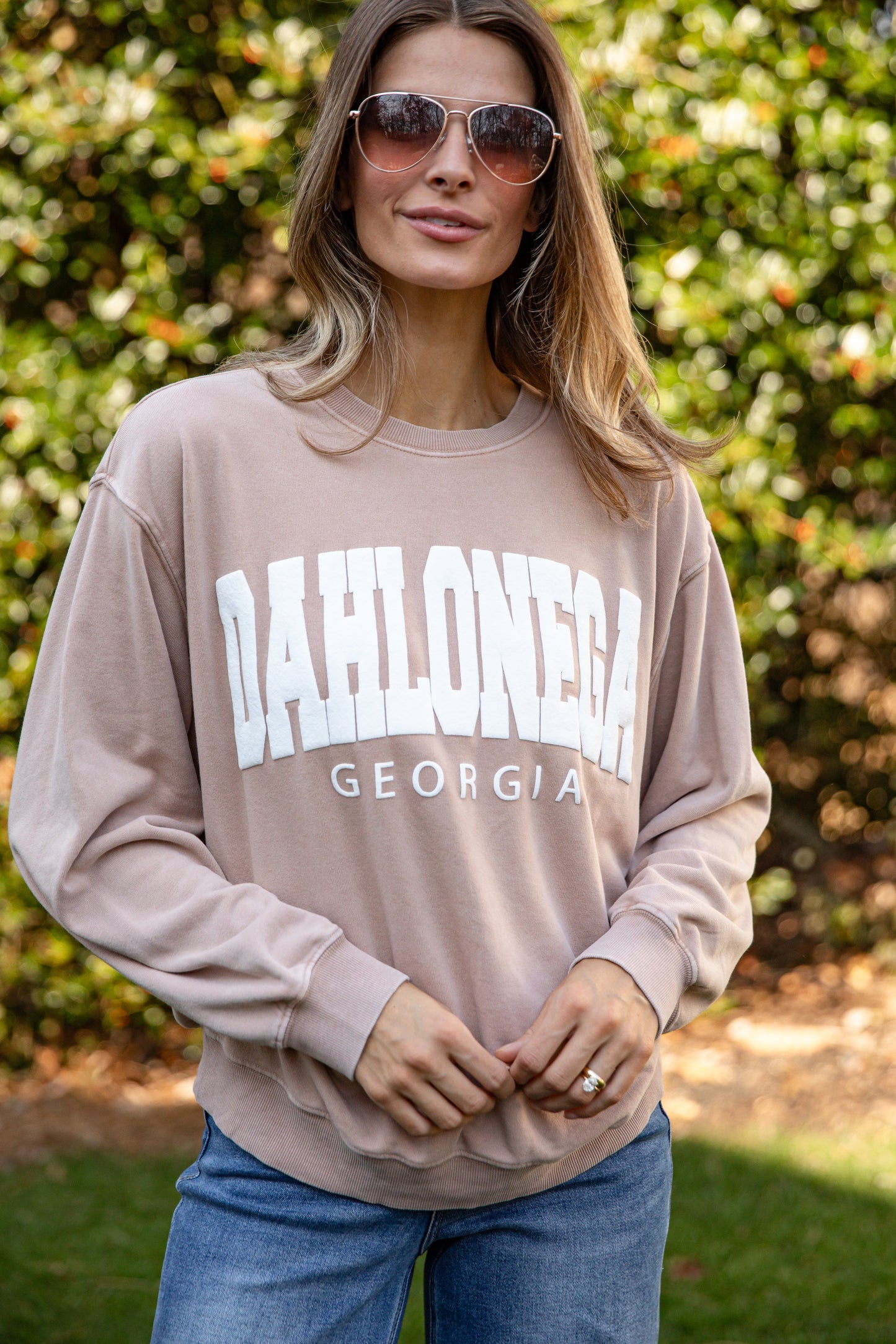 Dahlonega Taupe Sweatshirt