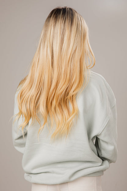Charleston Graphic Sage Mockneck Sweatshirt
