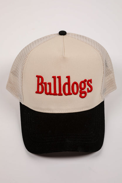 Bulldogs Color Block Embroidered Hat