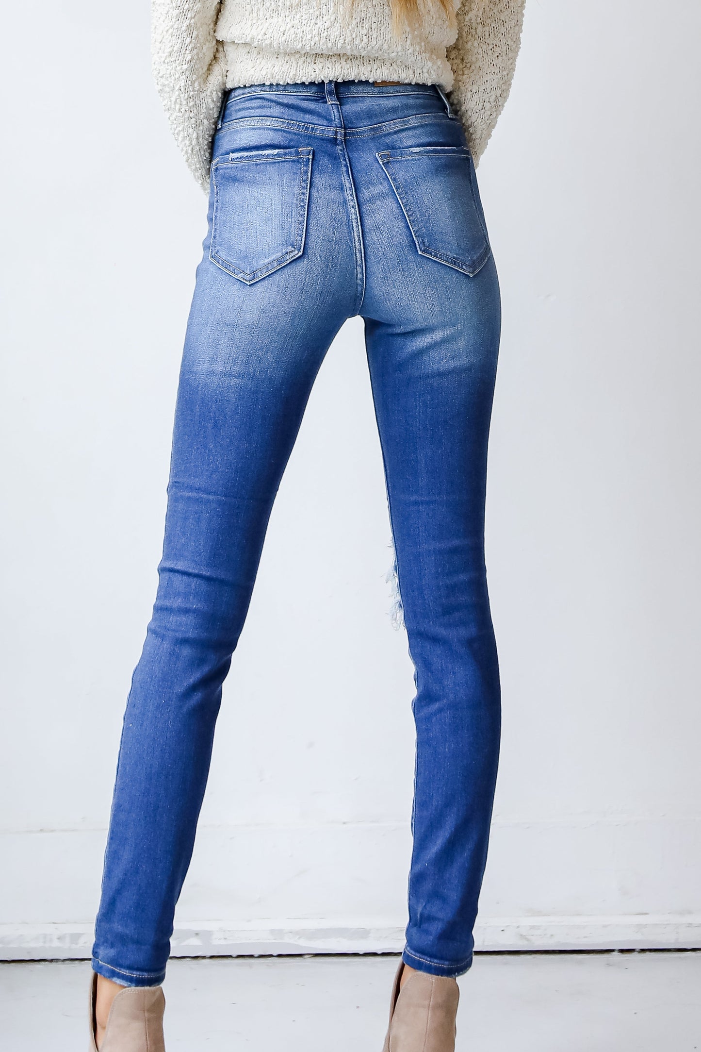 Bridget Distressed Skinny Jeans