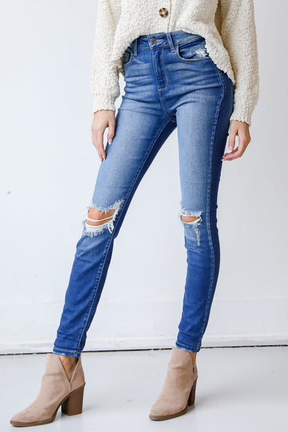 Bridget Distressed Skinny Jeans