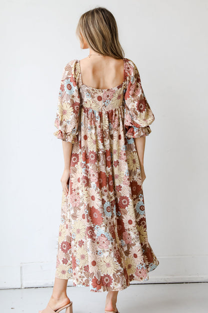 Breathtaking Beauty Floral Maxi Dress