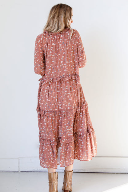 Buy You Flowers Floral Maxi Dress