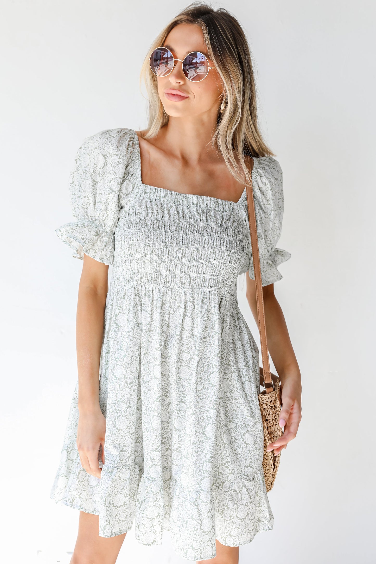 Always So Sweet Floral Mini Dress