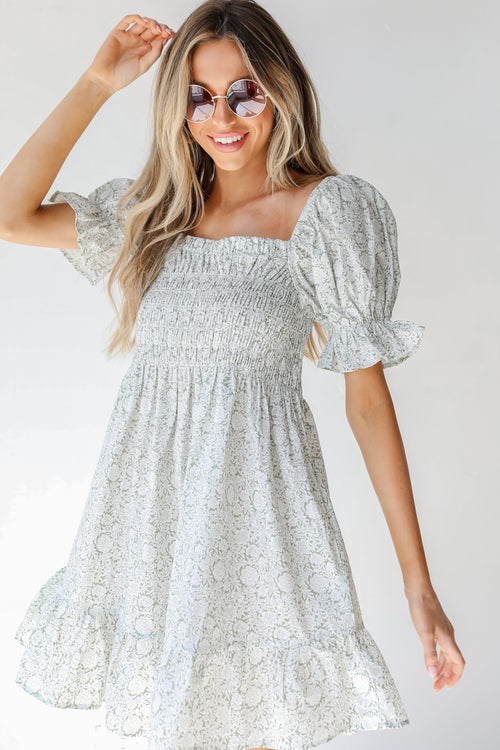Always So Sweet Floral Mini Dress