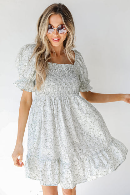 Always So Sweet Floral Mini Dress