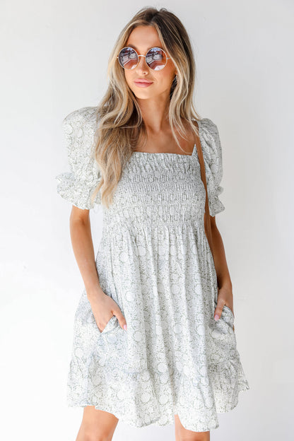 Always So Sweet Floral Mini Dress