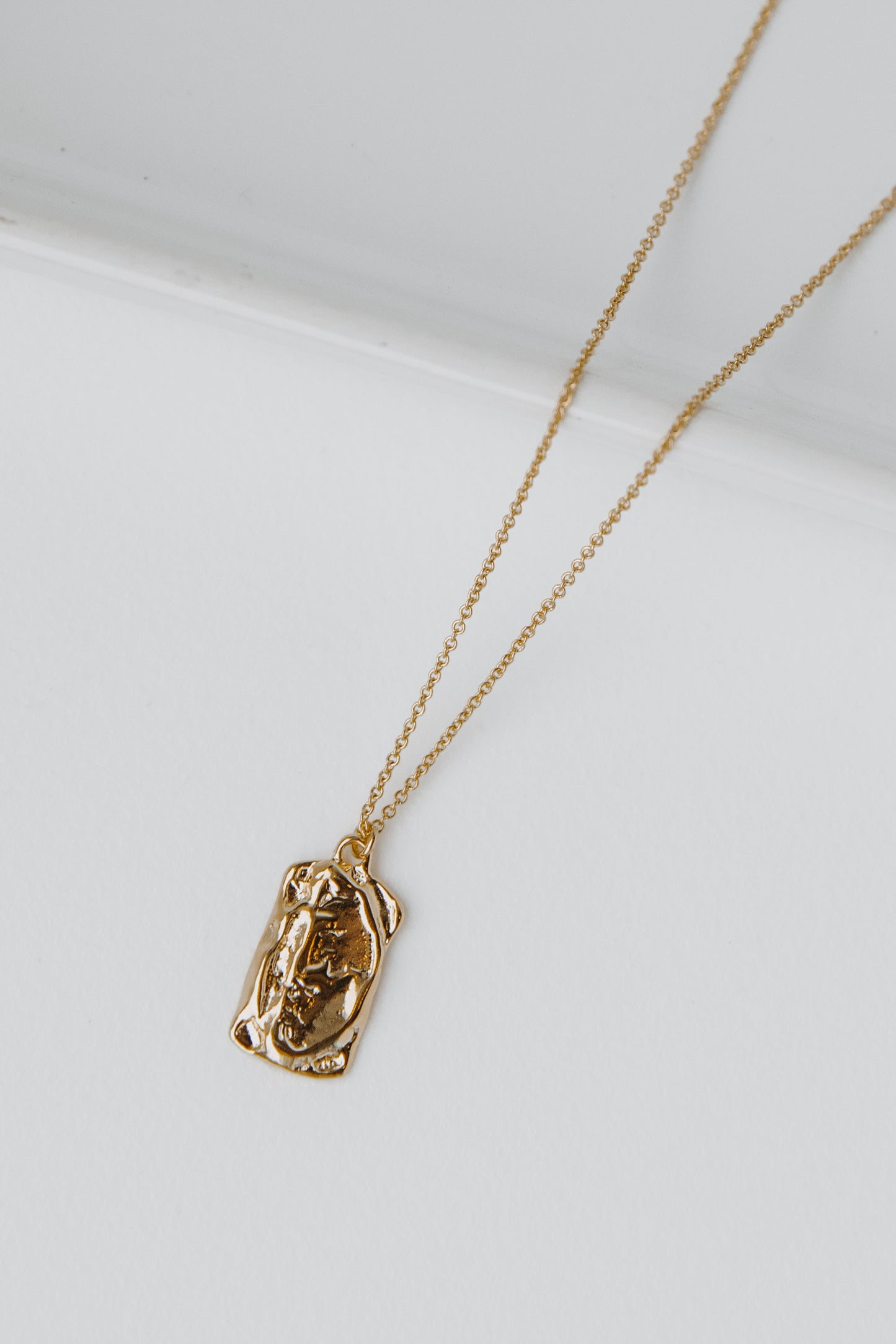 Camille Gold Pendant Necklace
