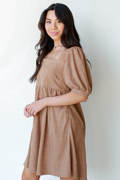 Best Date Ever Knit Babydoll Dress