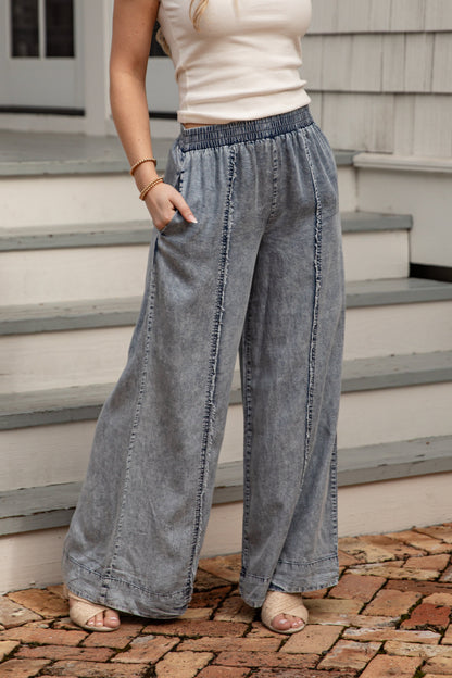 Big Dreams Light Wash Denim Pants