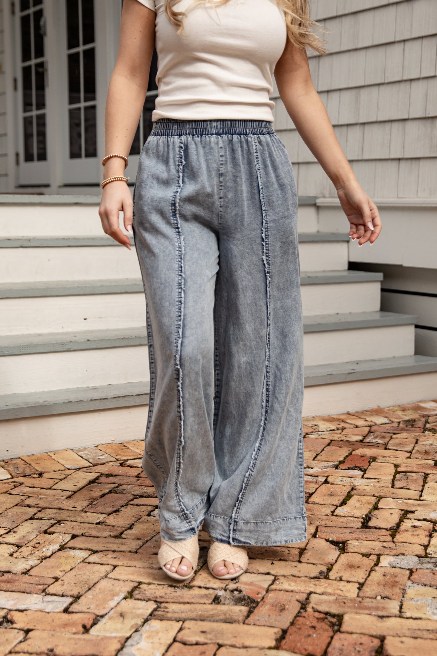 Big Dreams Light Wash Denim Pants